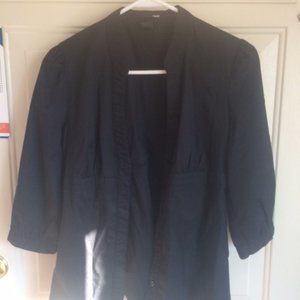 Fitted black blouse by H&M.  Size 10